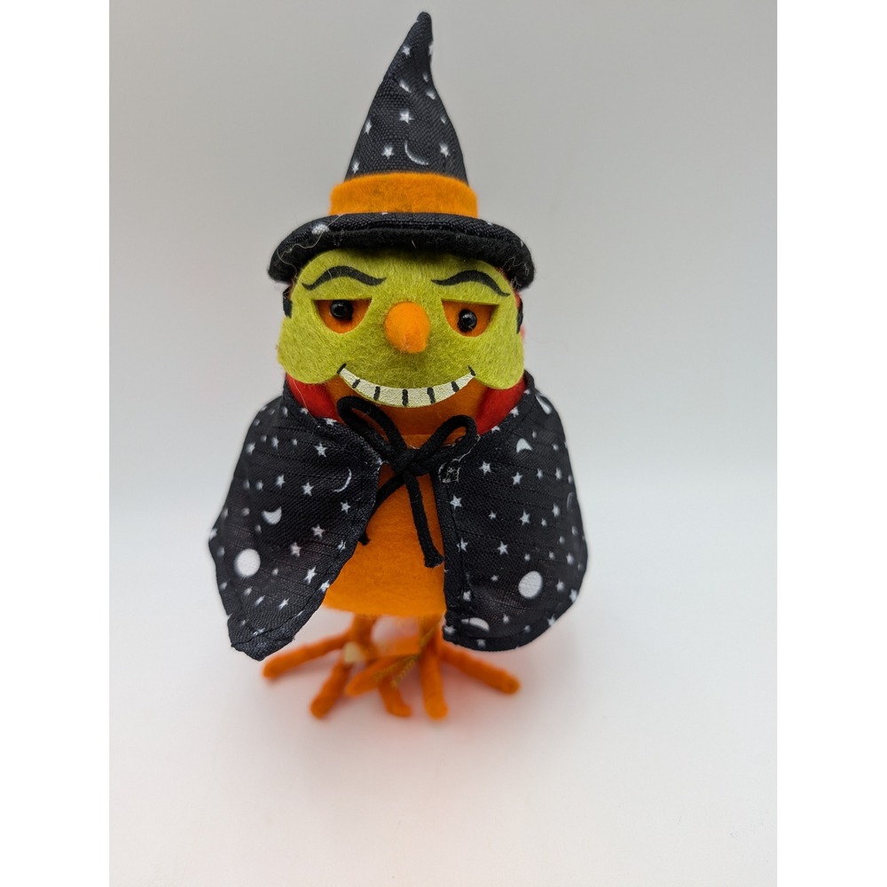 Target Hyde and EEK Boutique Fabric Bird Orange Cackles Witch Halloween 2019